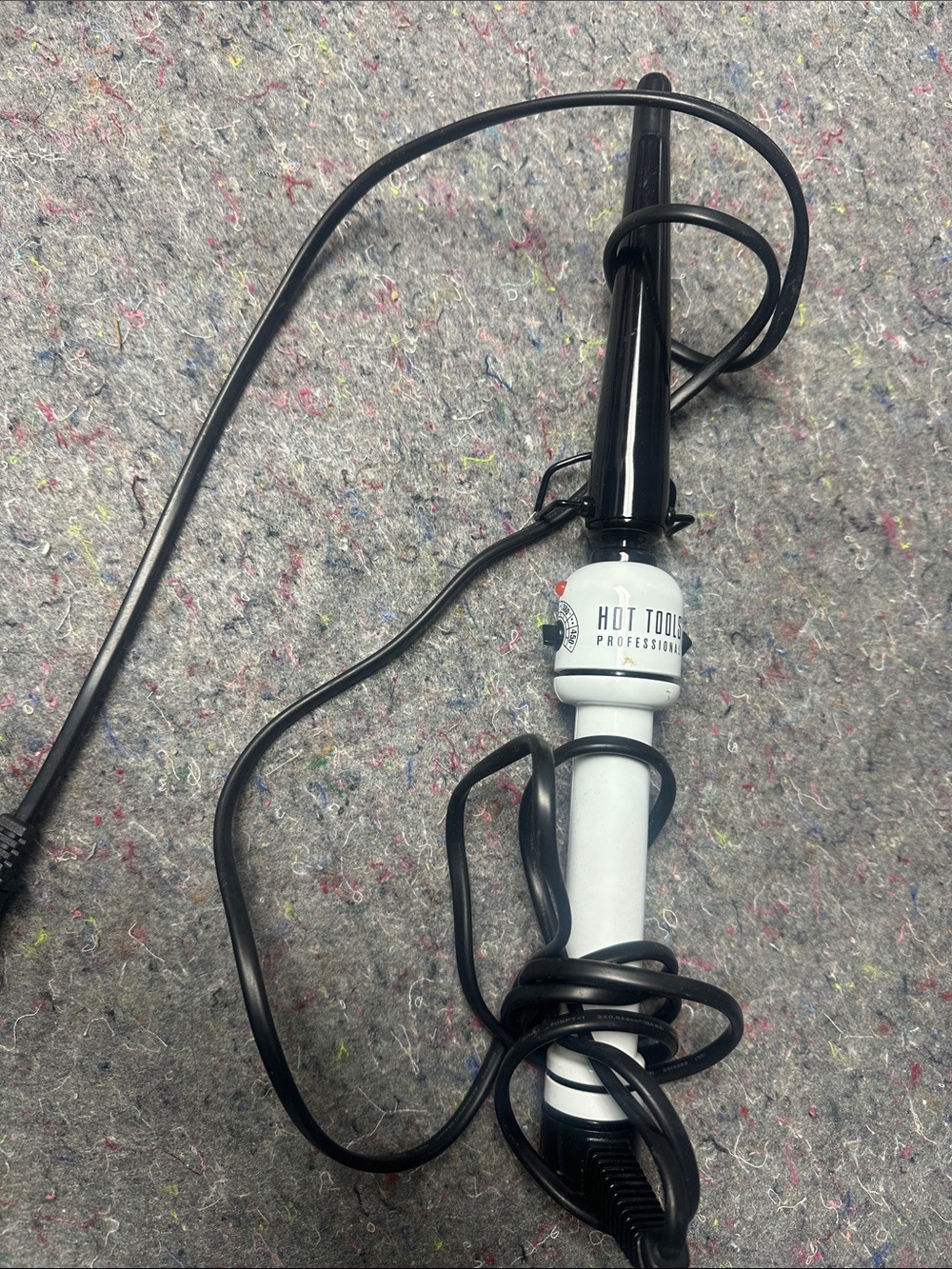 Hot Tools Professional Black & White Curling Wand